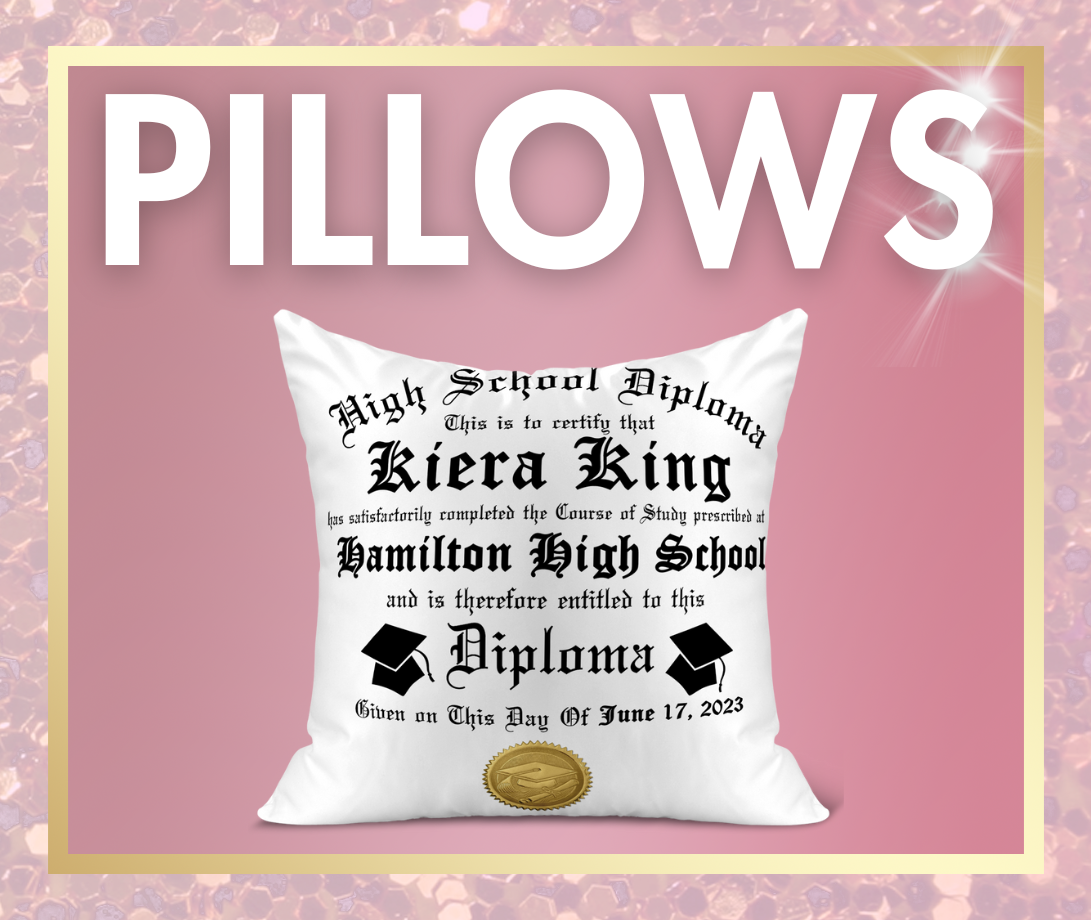 Grad Pillows