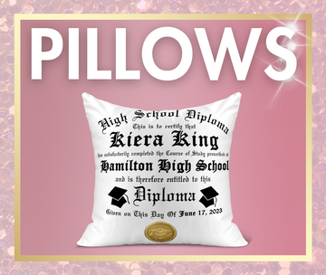 Grad Pillows