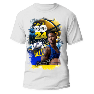 Basketball Center Design T-shirt