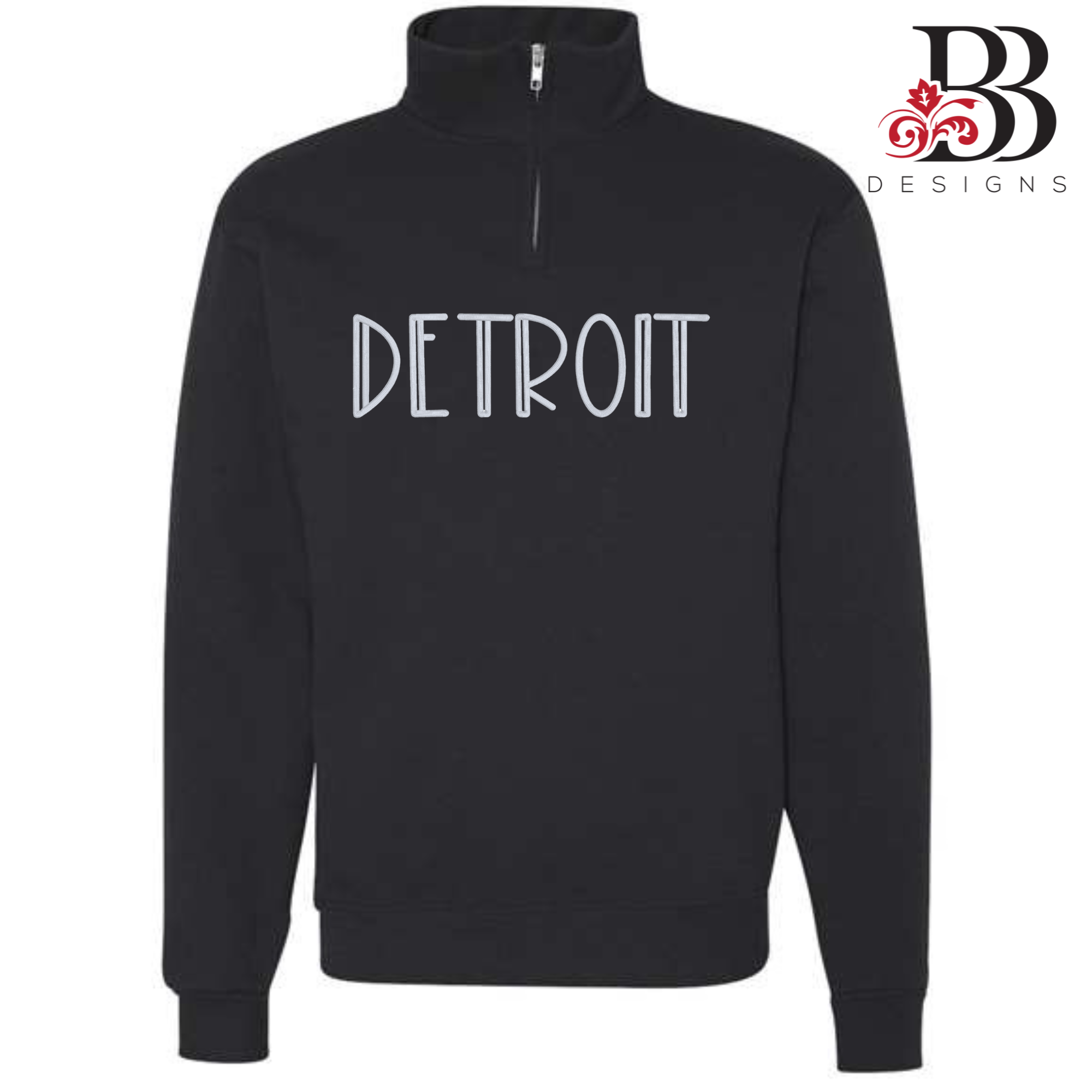Rep Your City - 3/4 Zip Sweatshirt