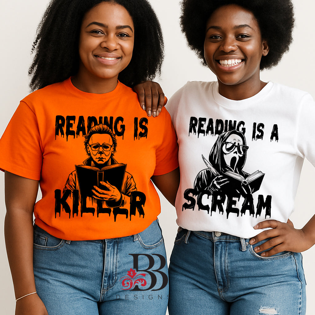 Reading is Killer or a Scream