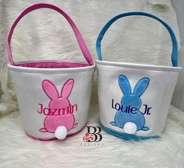 Embroidered Easter Basket