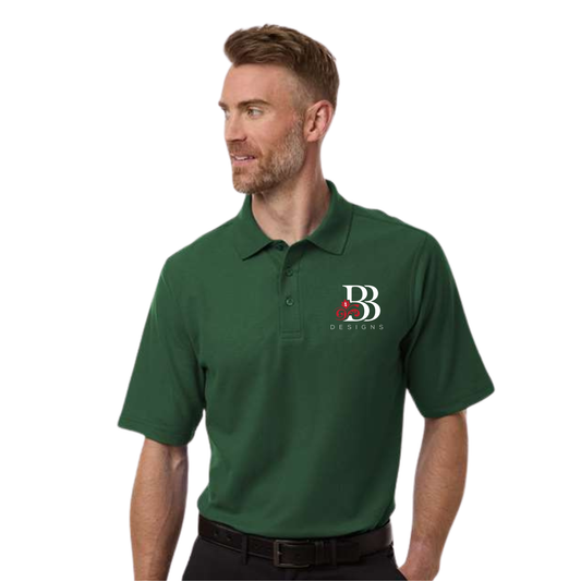 Custom Embroidered Polo Shirts - Left Chest