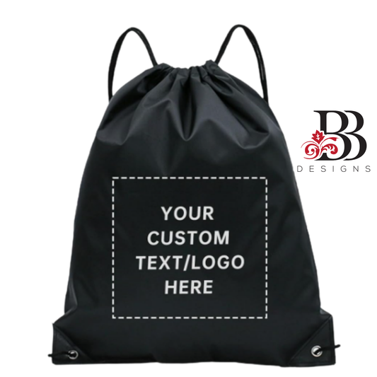 Custom Drawstring Tote Bag