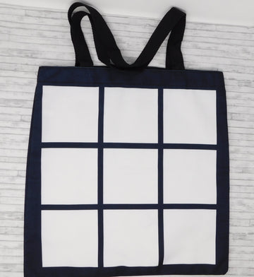 Custom 9-Panel Tote Bag