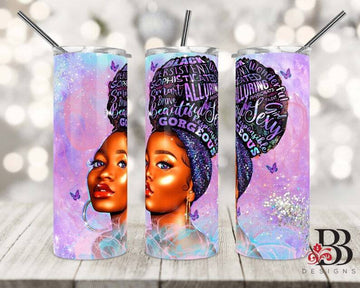 Gorgeous, Beautiful, Bold Queen Tumbler