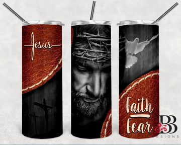 Faith Over Fear Tumbler
